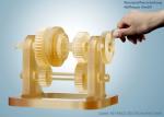 im 3D-Druckverfahren hergestelltes bewegliches Getriebe